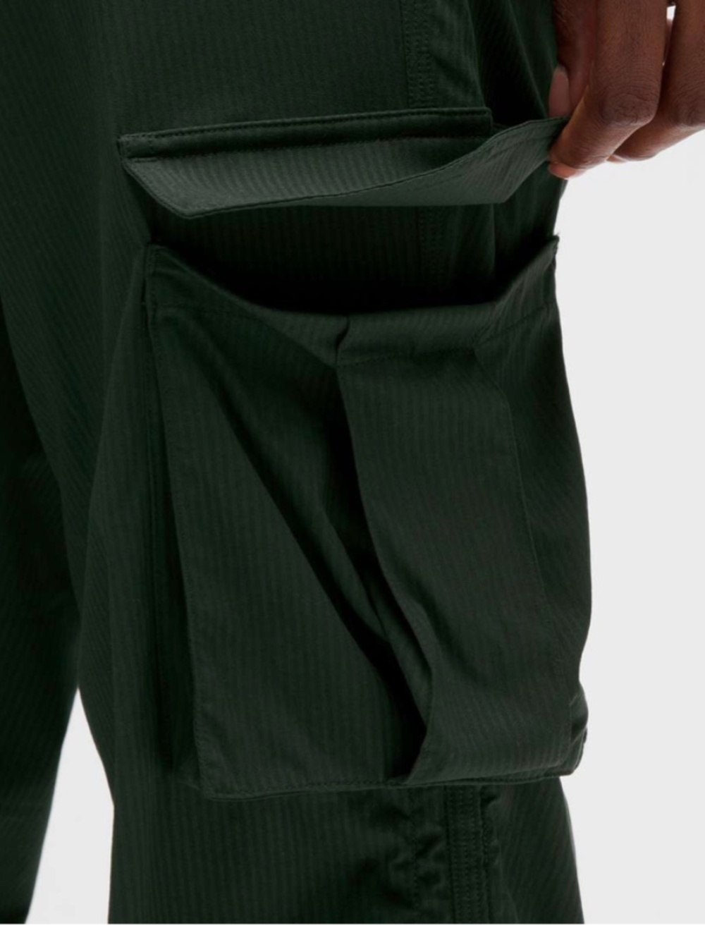 lululemon athletica Dark Green Cargo Track Pants - Picture 4 of 8